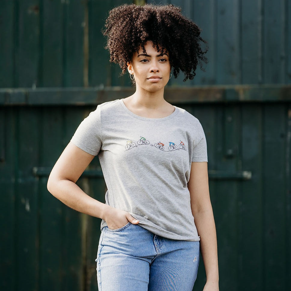 Women's Out Riding Tee - Spoke & Solace