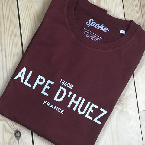 Alpe D' Huez T-Shirt - Spoke & Solace