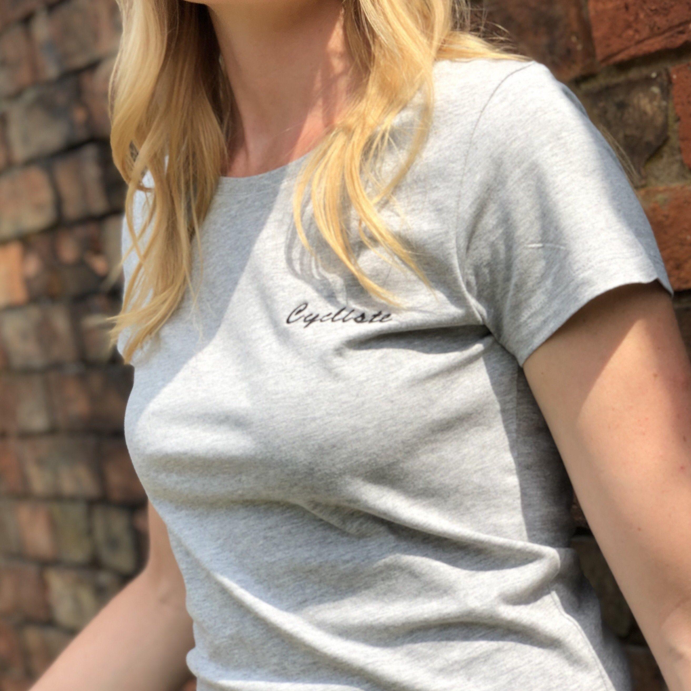 Women's Cycliste Embroidered T-Shirt - Spoke & Solace