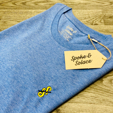 Spoke & Solace Embroidered Jaune T-Shirt - Spoke & Solace