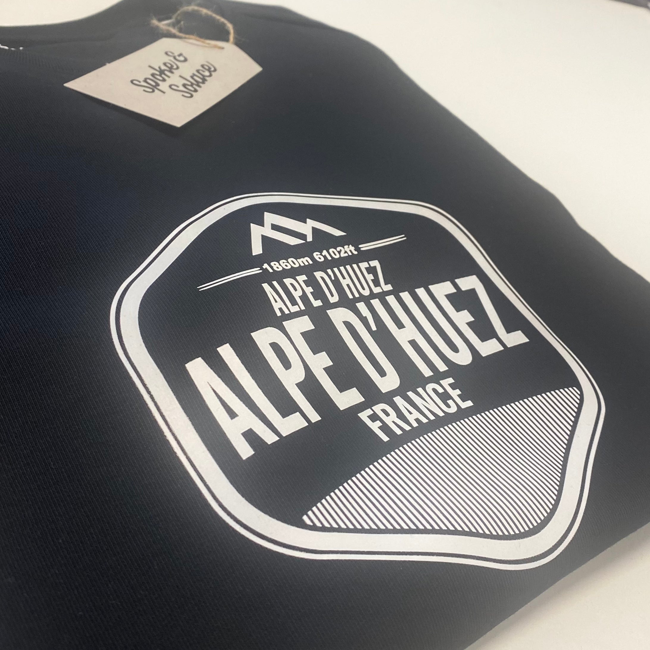 Alpe D'Huez Shield Sweatshirt - Spoke & Solace