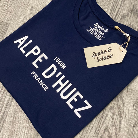 Women's Alpe D' Huez T-Shirt - Spoke & Solace