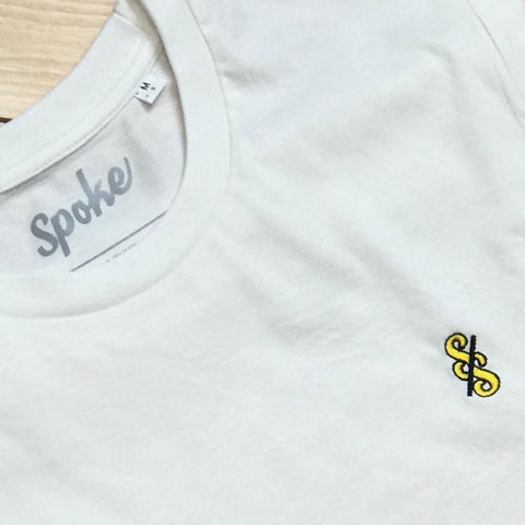 Spoke & Solace Embroidered Jaune T-Shirt - Spoke & Solace